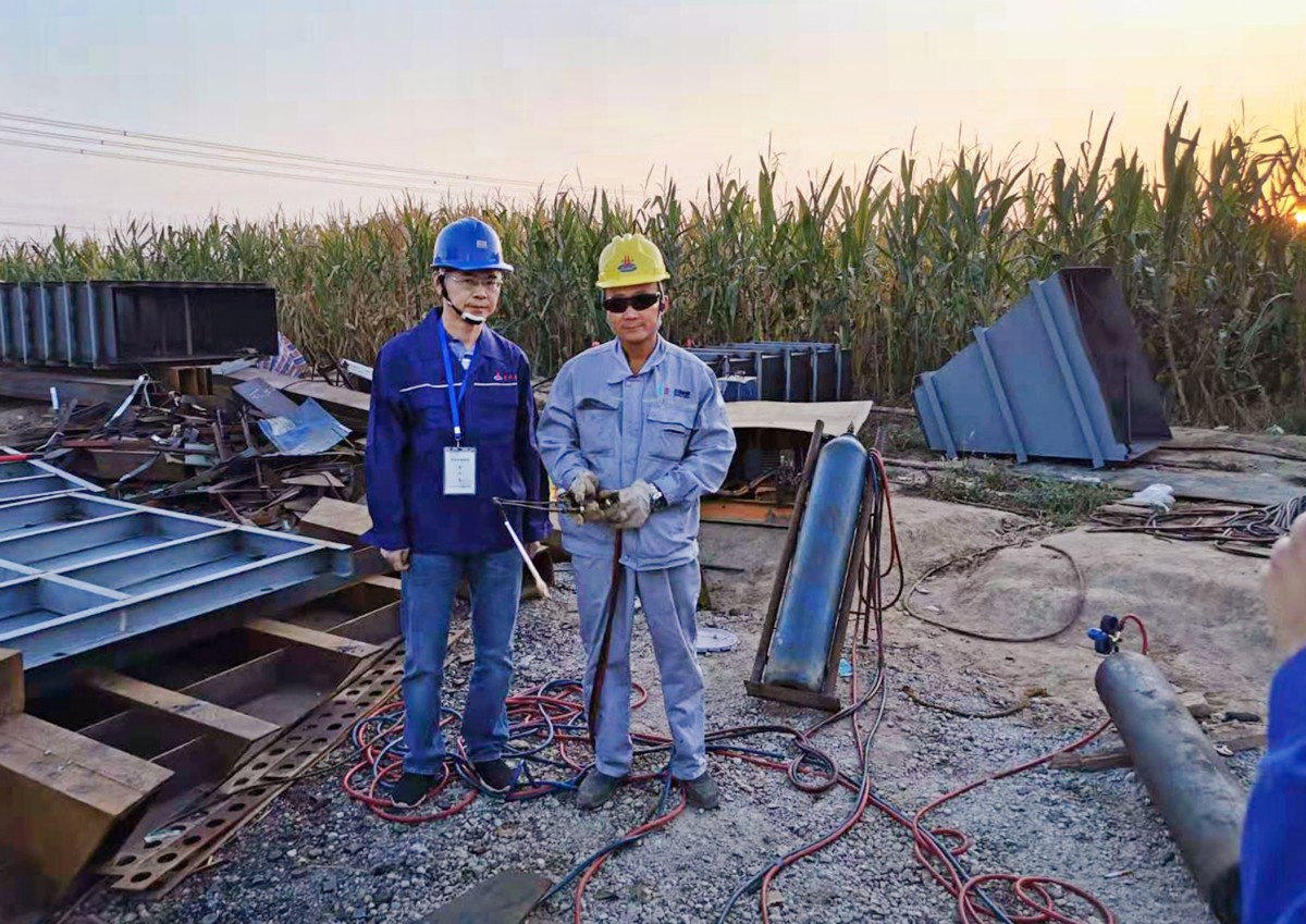 苏建校赴工地开展技术培训(图2)